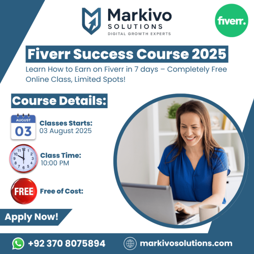 Fiverr Success Course | Markivo Solutions